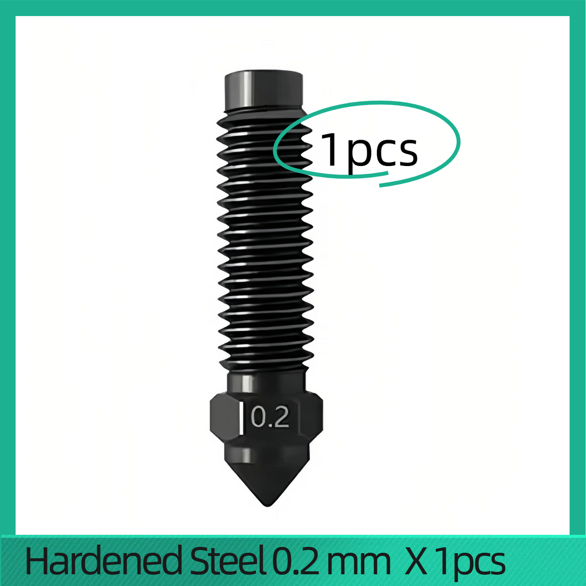 Hardened Steel Nozzle for Centauri Carbon for Elegoo OrangeStorm Giga