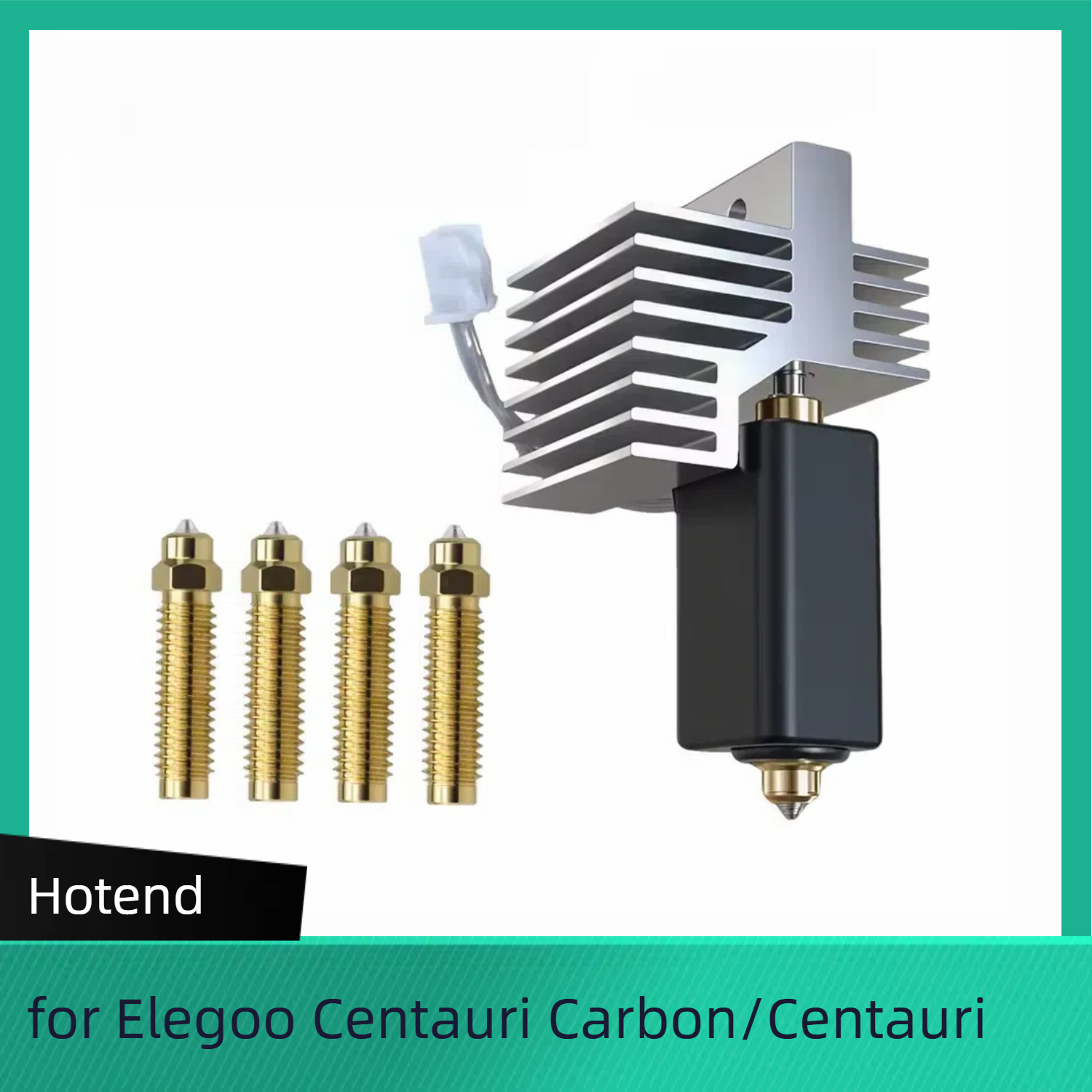 For Elegoo Centauri Carbon Nozzle Assembly Ceramic Hotend Kit