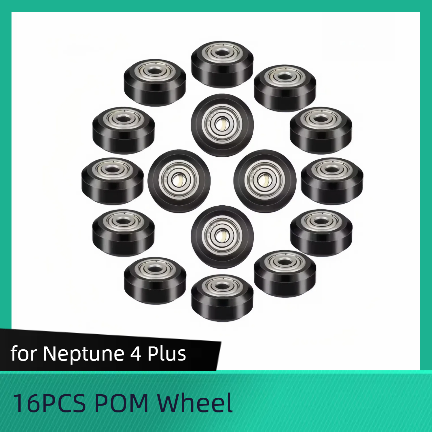 For Elegoo Neptune 4 Plus - 16PCS POM Wheel