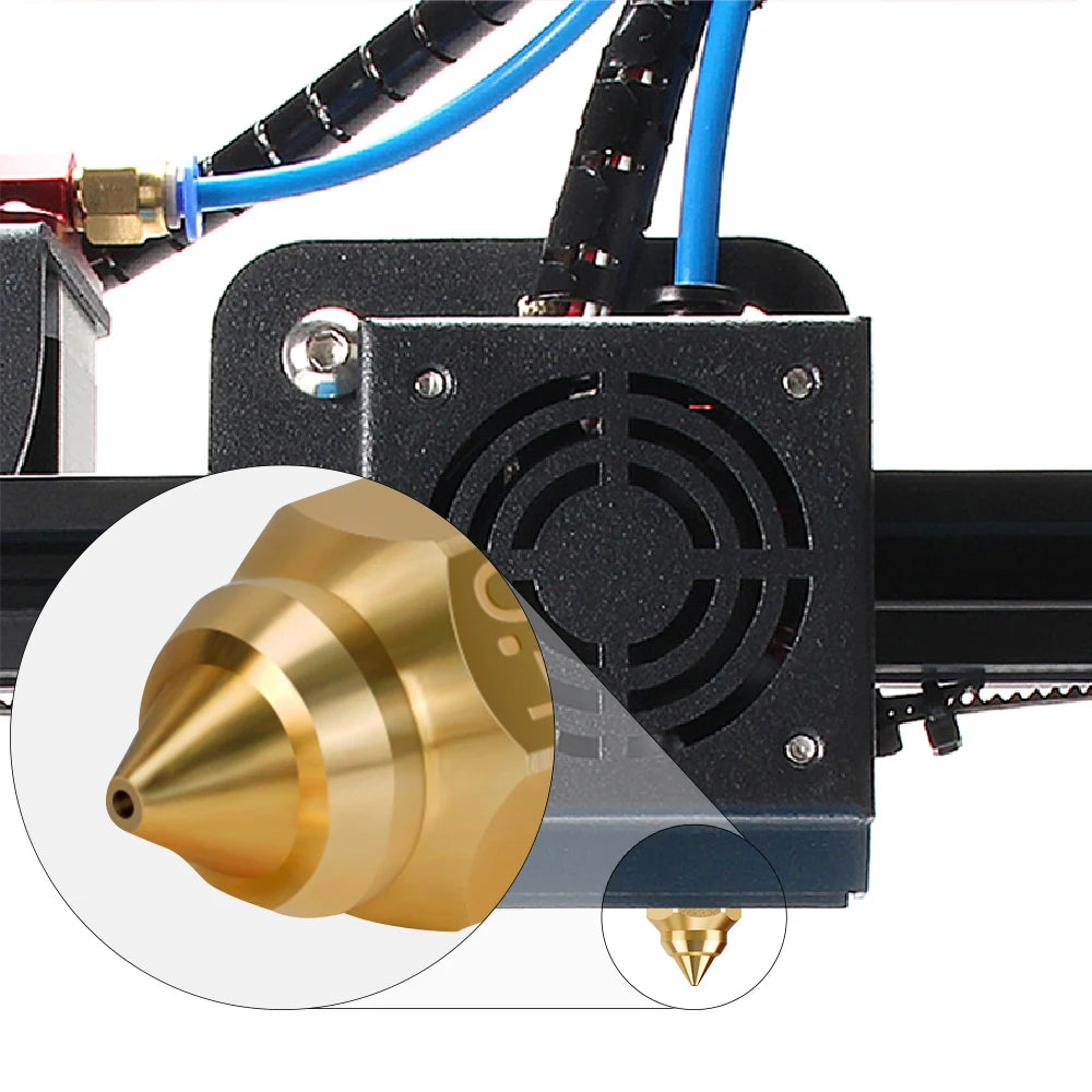 Plated Copper / Brass Nozzles For Ender 3 S1 / CR6 SE