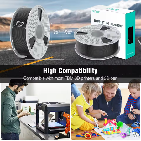 SUNLU ASA 3D Printer Filament