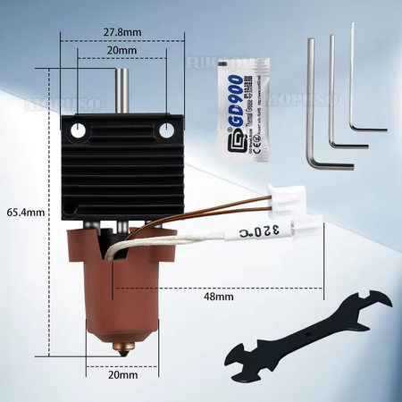 K1C/K1 Max Hotend Nozzle Kit