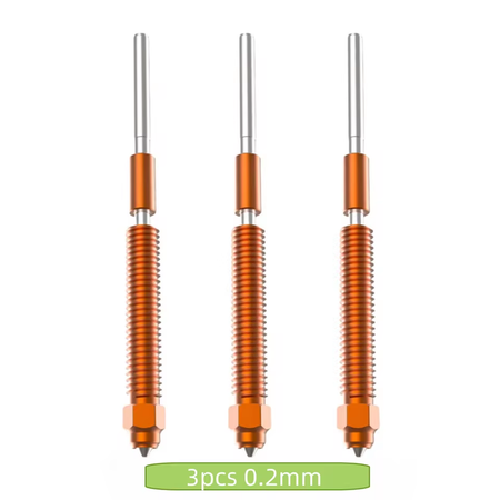 Quick-Swap Nozzle For Creality K2 Plus Hardened steel All-metal Nozzle