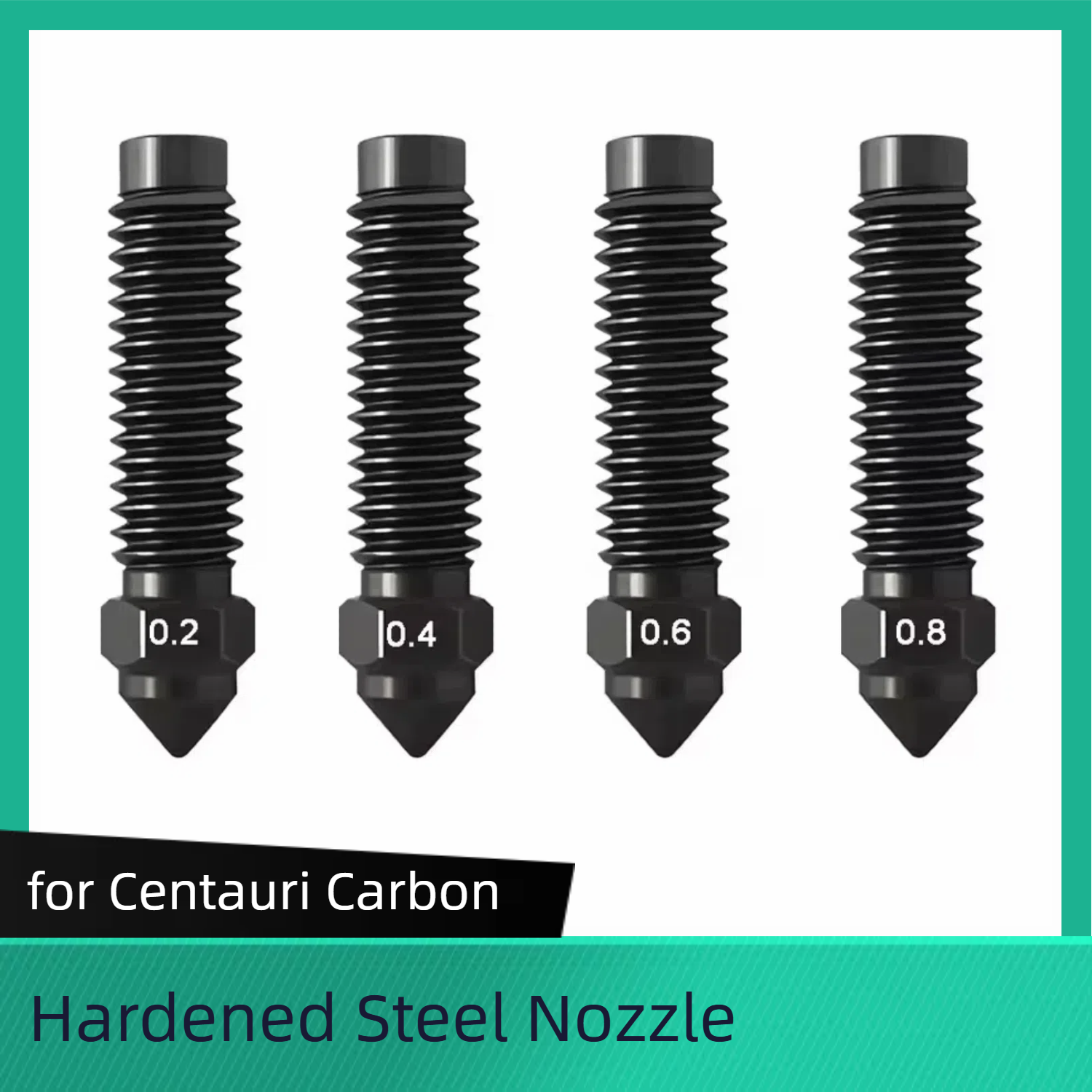For Elegoo-Centauri Carbon -Hardened_Steel_Nozzle