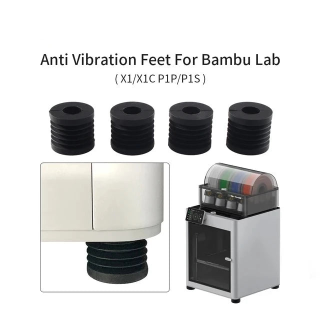 Bambu Lab P1P/P1S Anti Vibration Feet Pad P3D Bambu Lab P1P/P1S Anti Vibration Feet Pad P3D