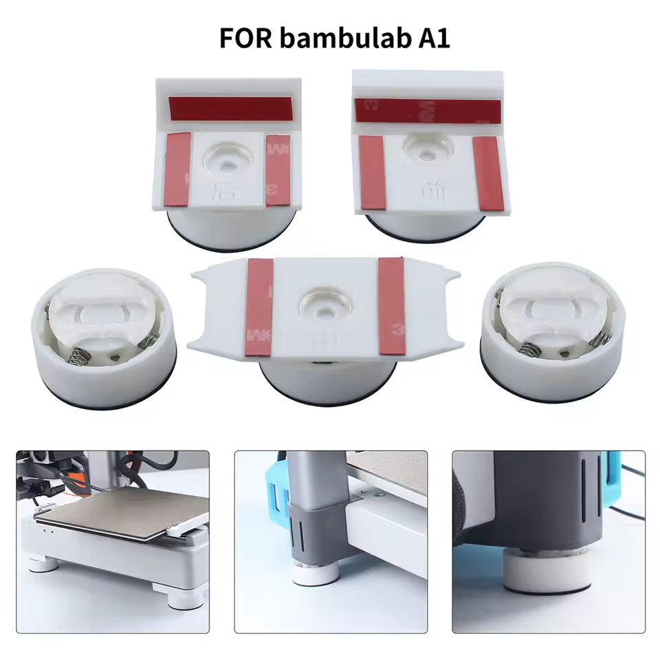 For Bambu X1 P1/K1/K1SE/K1C/K1MAX Series / k2 plus /S1C Kobra /A1mini/A1 Universal Foot Pad