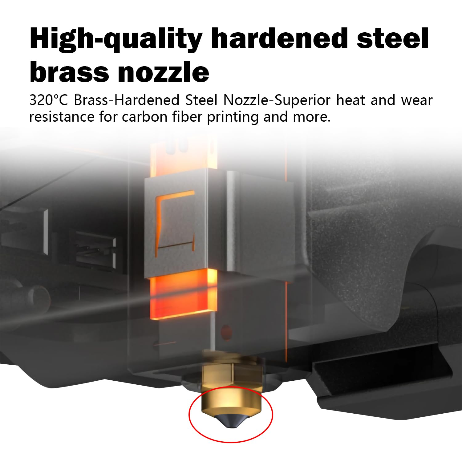 For Elegoo Centauri Carbon Nozzle Assembly Ceramic Hotend Kit