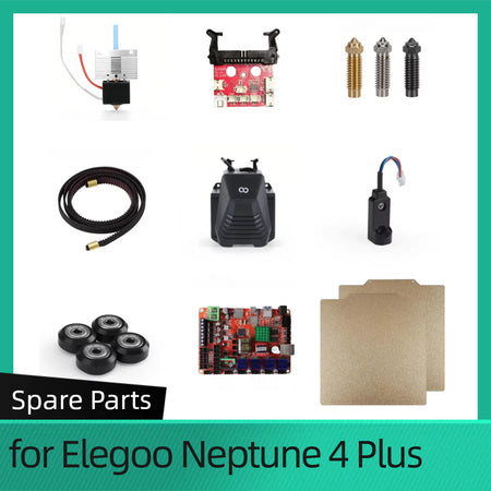 For Elegoo Neptune 4 Plus Spare Parts Print head for  3D Printer Accessories