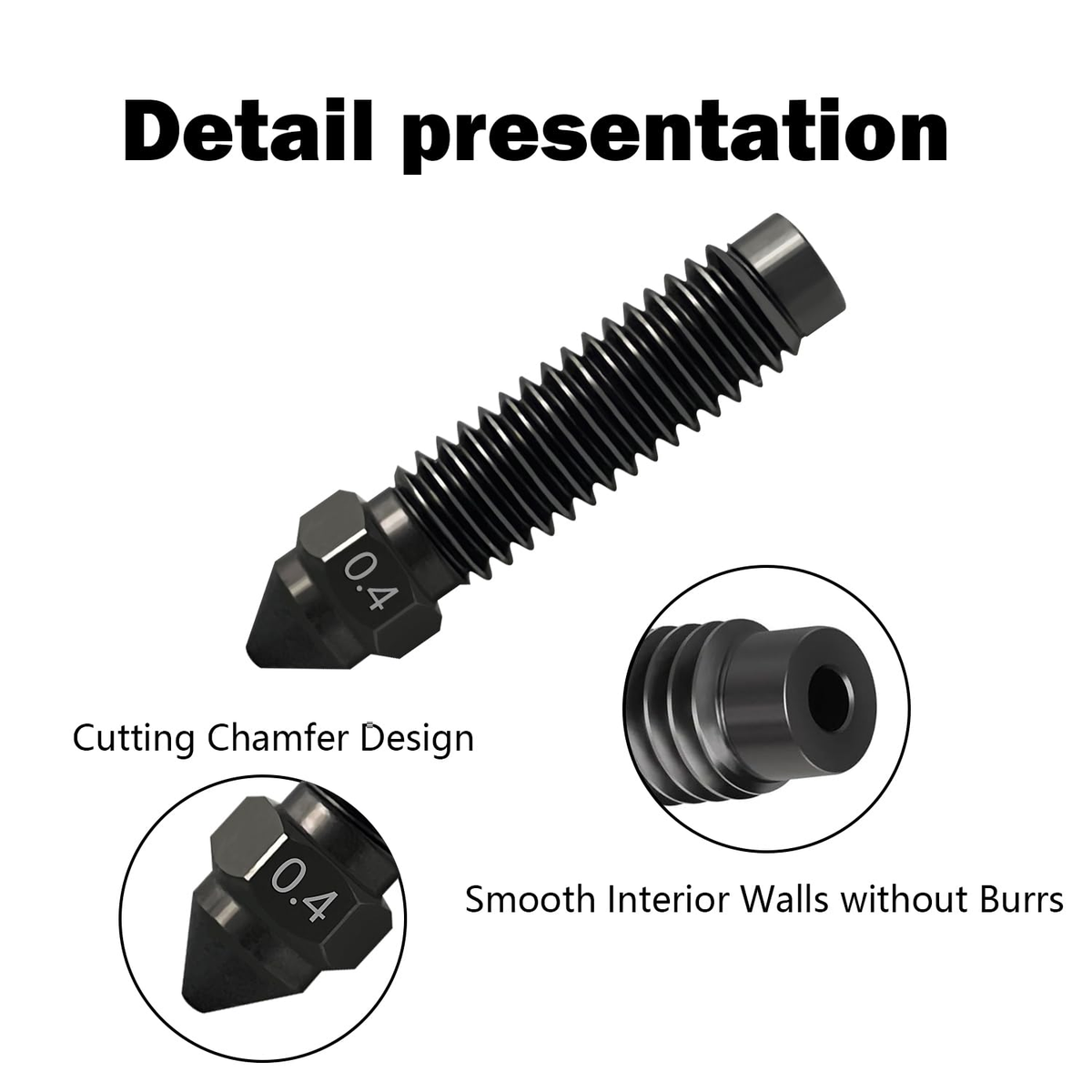 Hardened Steel Nozzle For Centauri Carbon