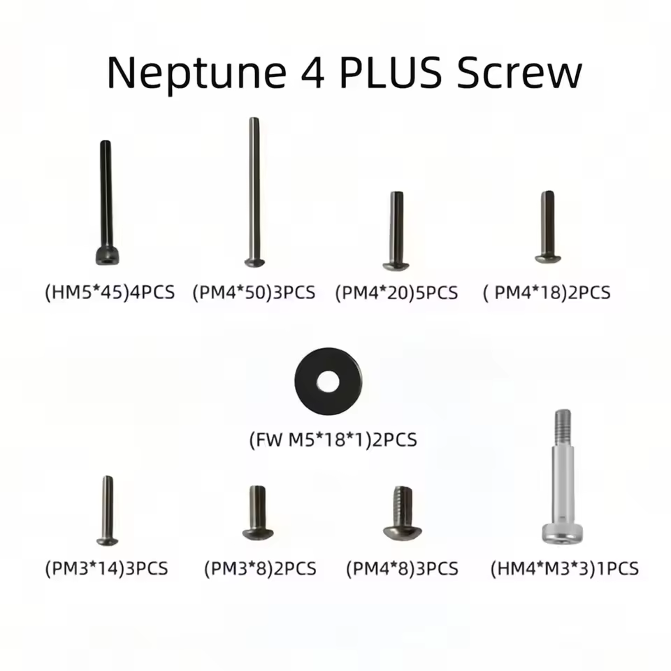 Elegoo Neptune 4 Plus Screw Print head for  3D Printer Accessories