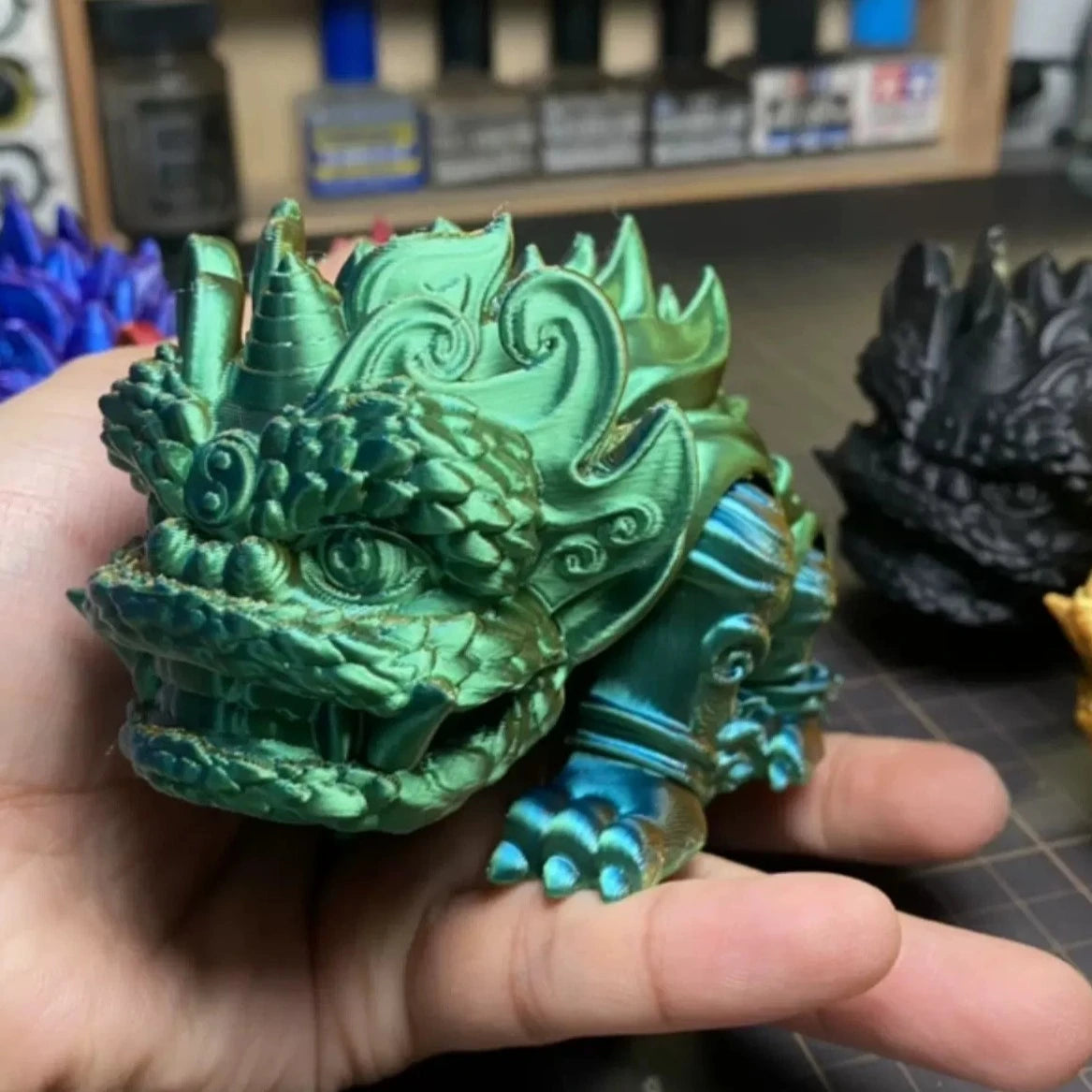 Articulated Chinese Lion – P3D