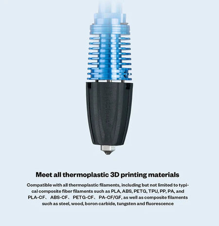 Rapido Hotend Printing flow up to 75mm³/s for DDB extruder Dragon hotend