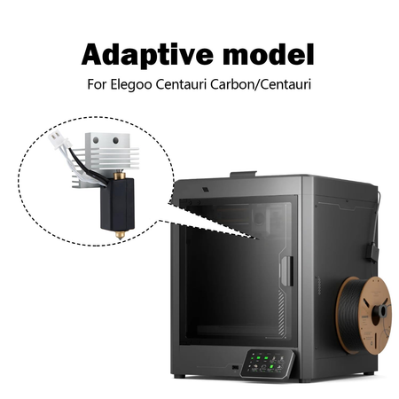 For Elegoo Centauri Carbon Nozzle Assembly Ceramic Hotend Kit