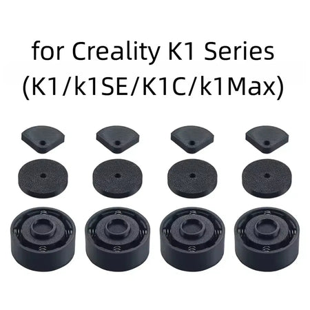 for X1 P1/K1/K1SE/K1C/K1MAX Series / k2 plus /S1C Kobra /Bambu A1mini/Bambu -A1 Universal- Foot Pad Enhance Shock