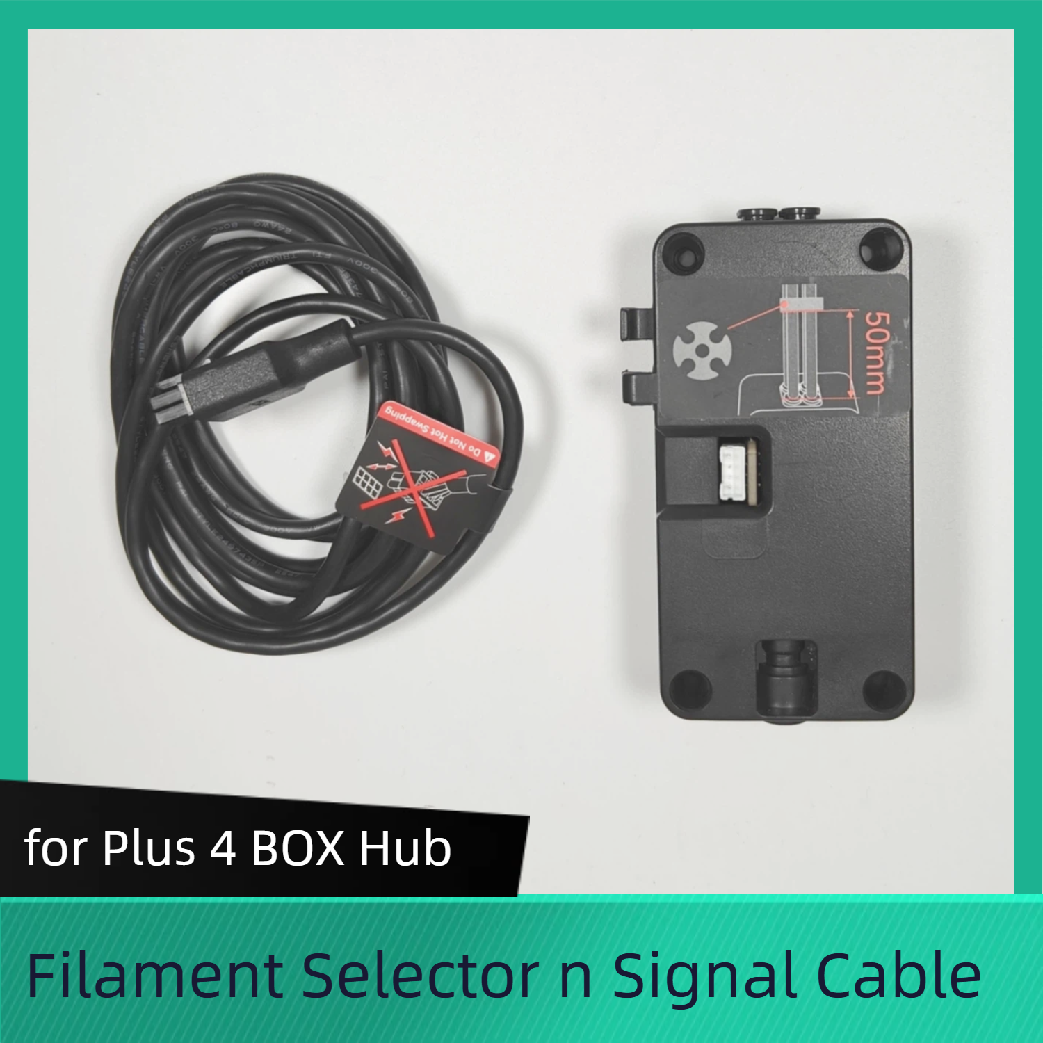 for QIDI Plus 4 BOX Hub Filament Selector With Signal Cable – P3D