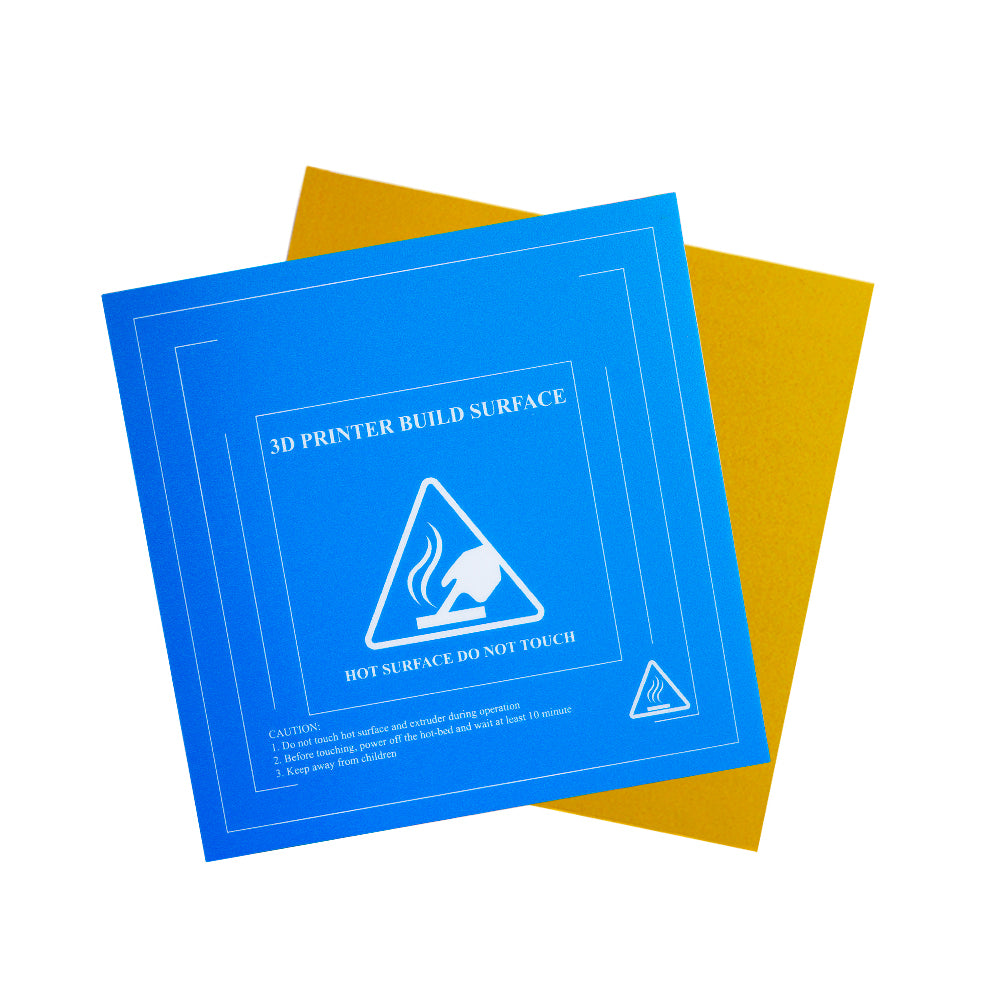 2PCS Coarse Sand Blue Heatbed Sticker