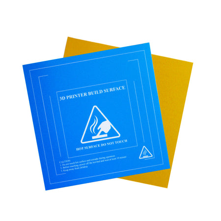 2PCS Coarse Sand Blue Heatbed Sticker