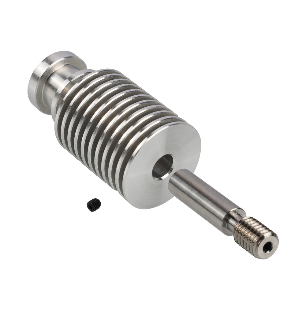 V6 Direct Drive titanium alloy Heatsink + Heatbreak for Kingroon KP3S, KP3S Pro S1, KP5L