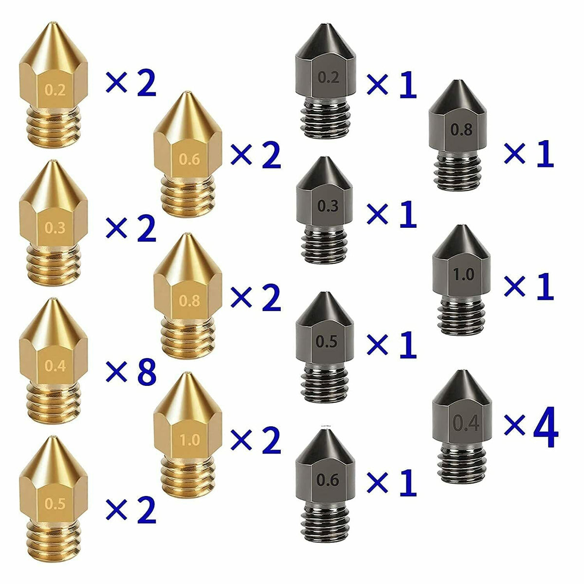 hardened steel nozzle