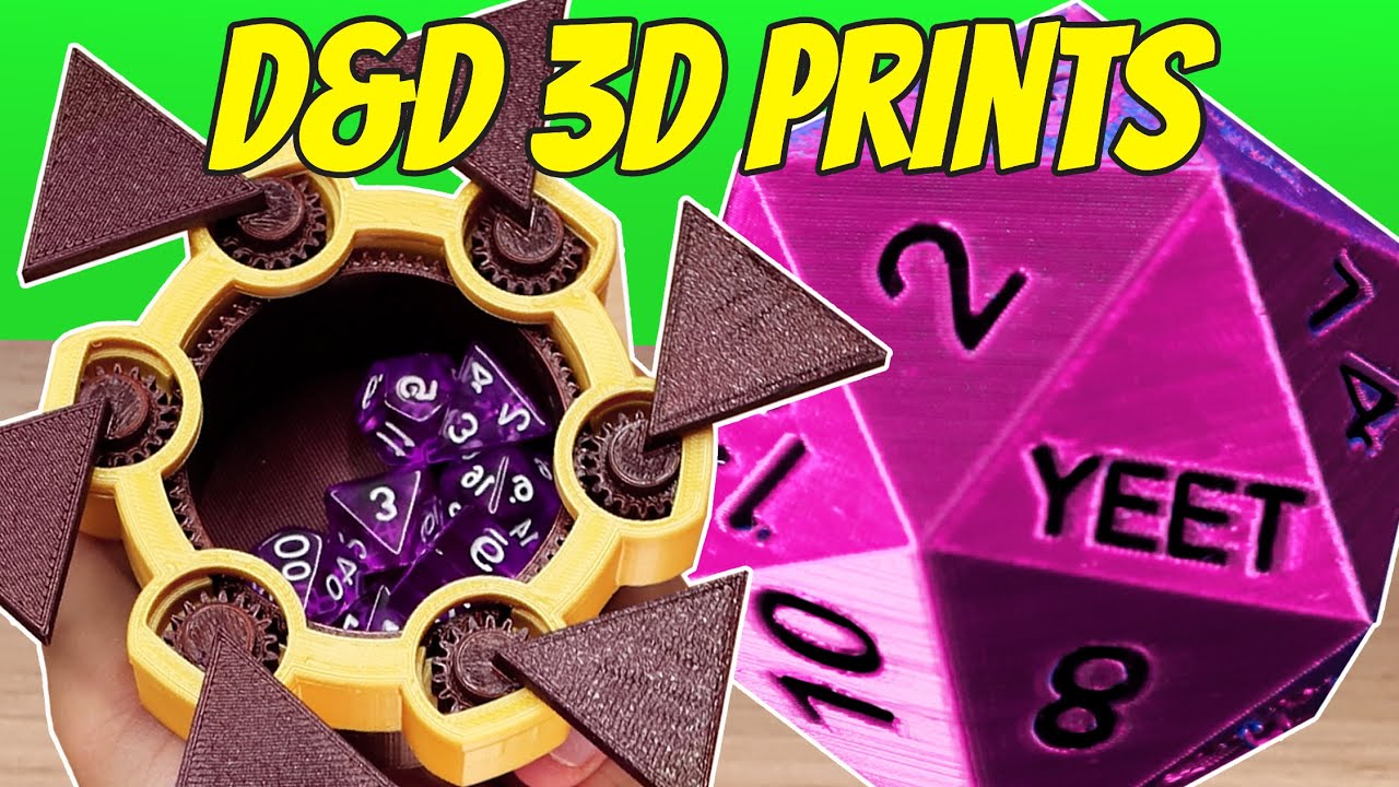 1d2 TOP 10 3D Printed Dice Towers for D&D Tabletop Games – P3D