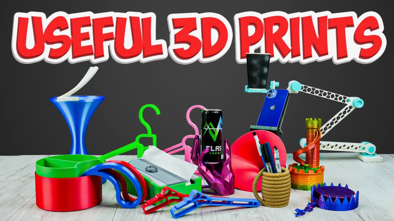 Unlocking Practicality: Top 20 Useful 3D Prints