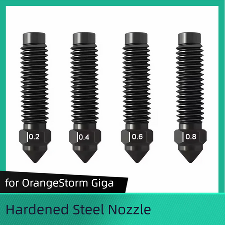 Hardened Steel Nozzle for Centauri Carbon for Elegoo OrangeStorm Giga
