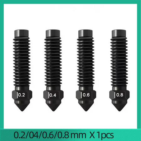 Hardened Steel Nozzle for Centauri Carbon for Elegoo OrangeStorm Giga