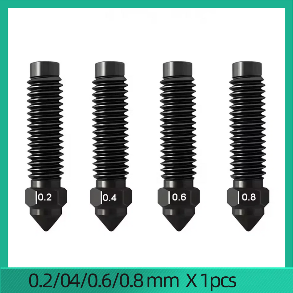 Hardened Steel Nozzle for Centauri Carbon for Elegoo OrangeStorm Giga