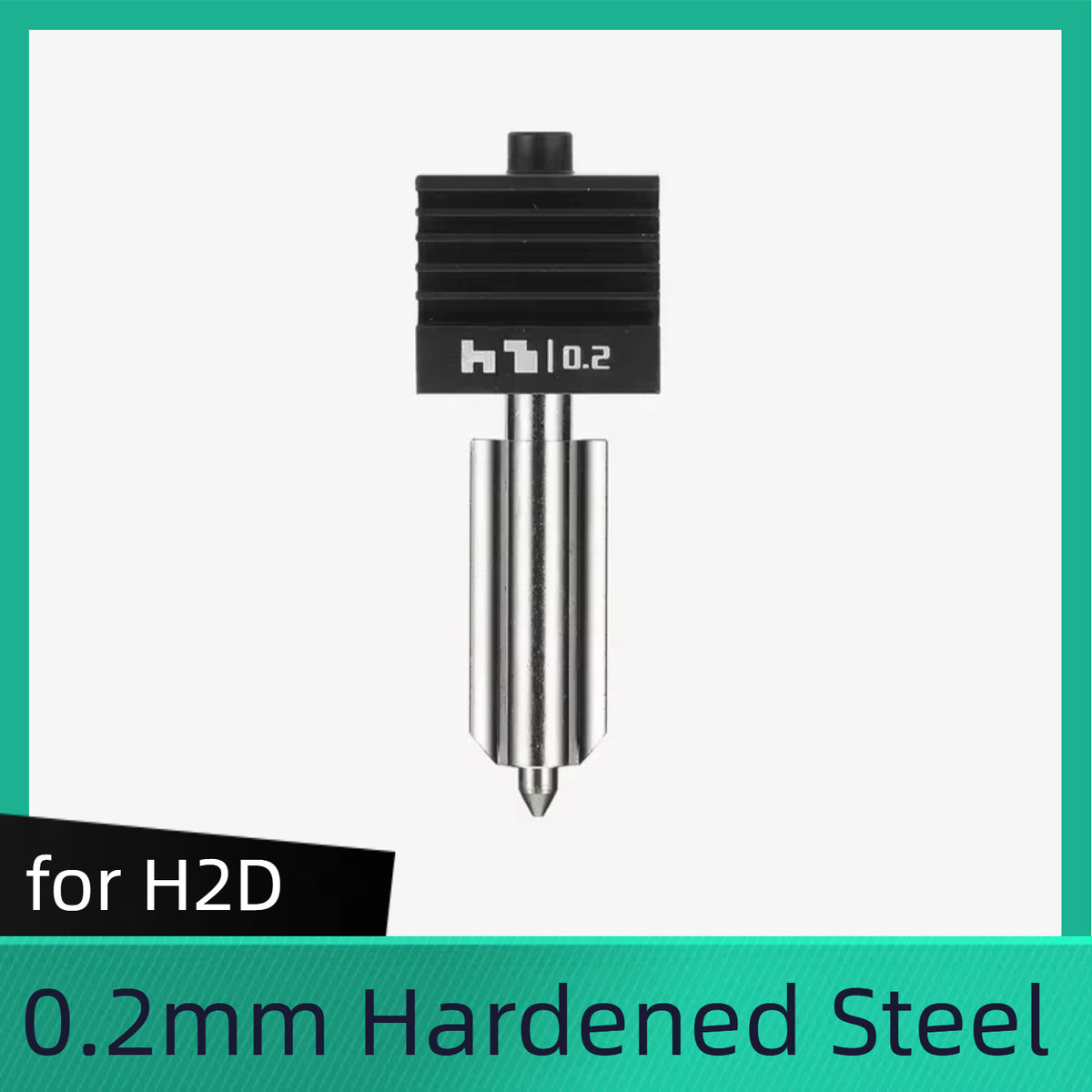 for Bambu   Hardened Steel Hot End Quick Swap Nozzle for H2D Laser