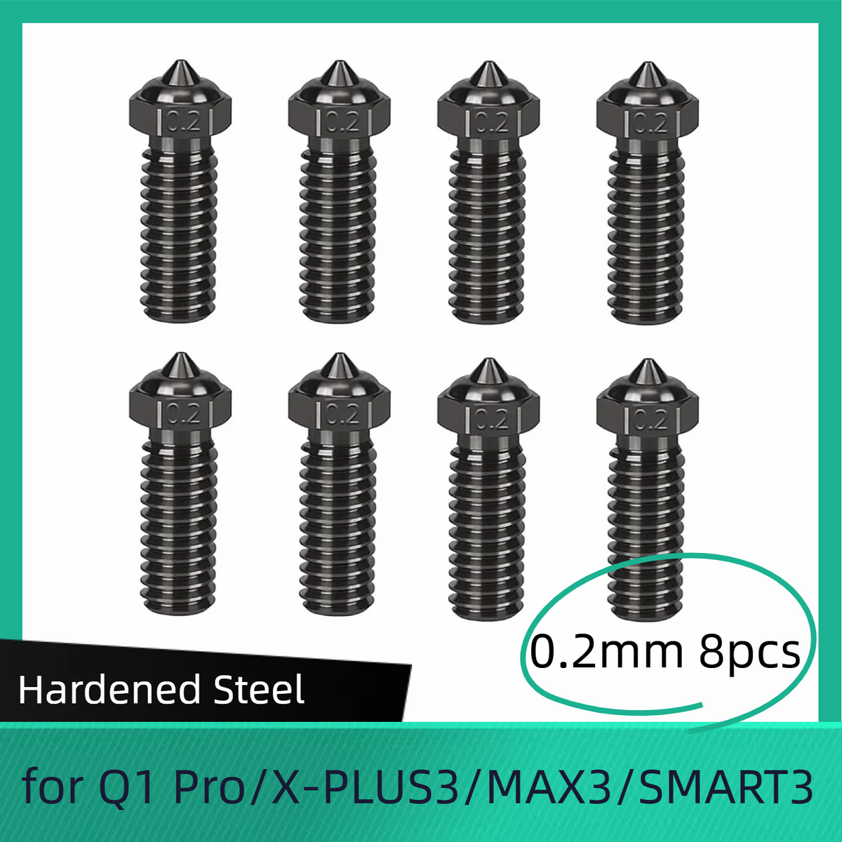 Hardened steel  for QIDI-X-Max 3