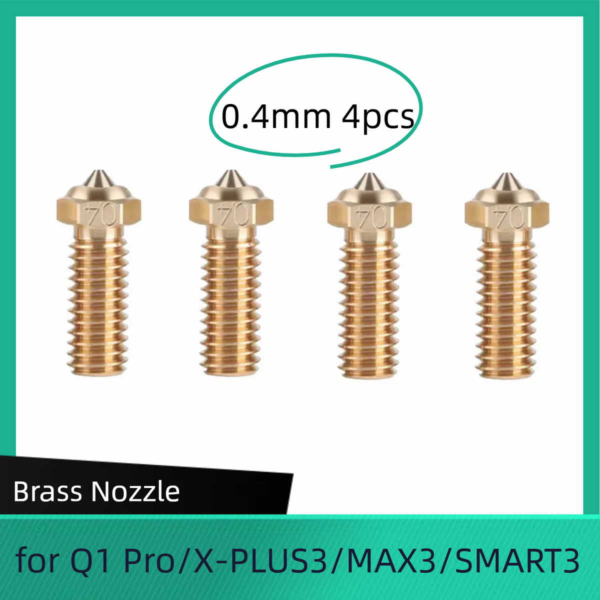  for QIDI-X-Max 3 Brass