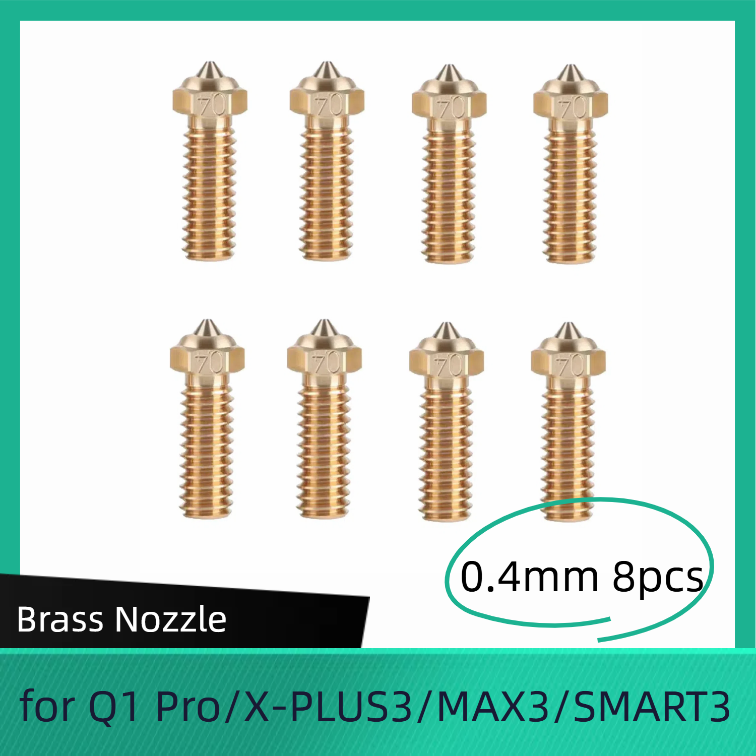  for QIDI-X-Max 3 Brass