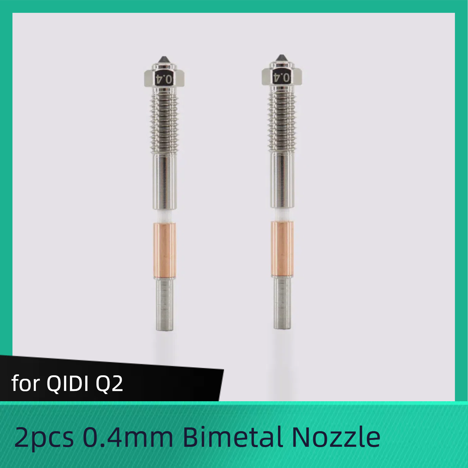for QIDI Q2 Bimetal Nozzles