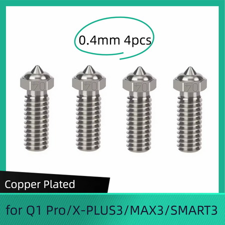  for QIDI-X-Max 3 copper Nozzle