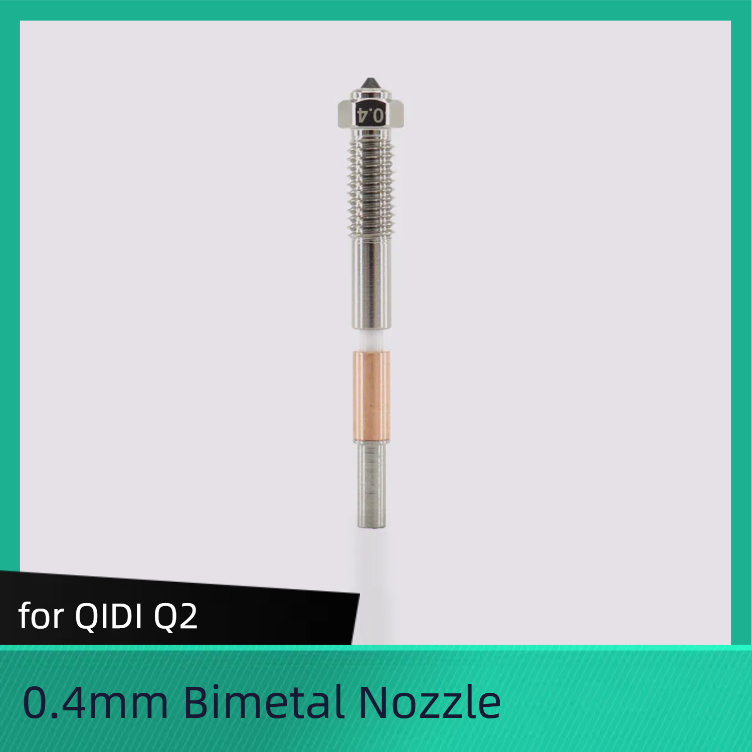 for QIDI Q2 Bimetal Nozzles