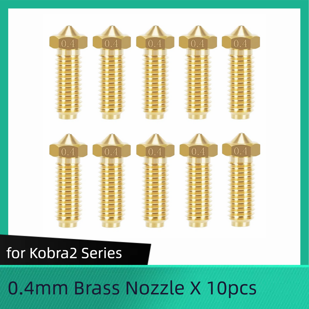  for Anycubic Kobra2  0.4mm_Brass_nozzle_
