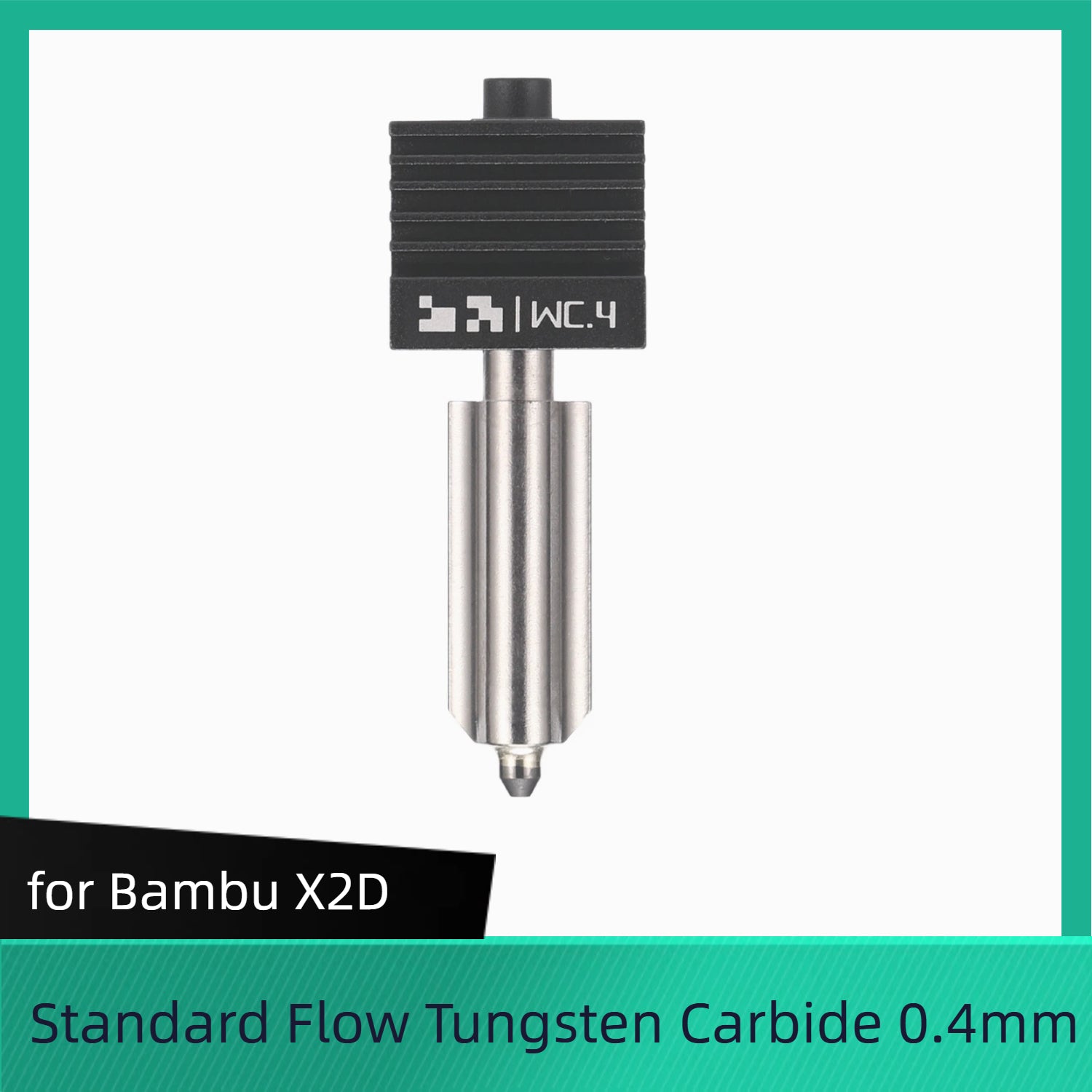 for Bambu Standard Flow Tungsten Carbide Hotend Nozzle -X2D