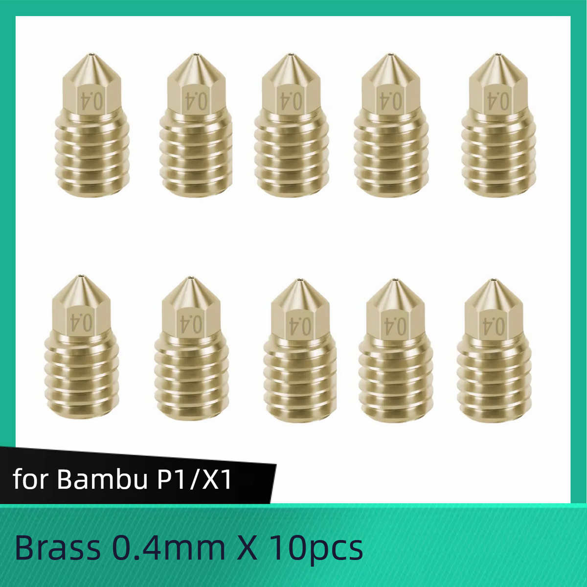 0.4mm_X_10pcs_Brass For Bambu Lab