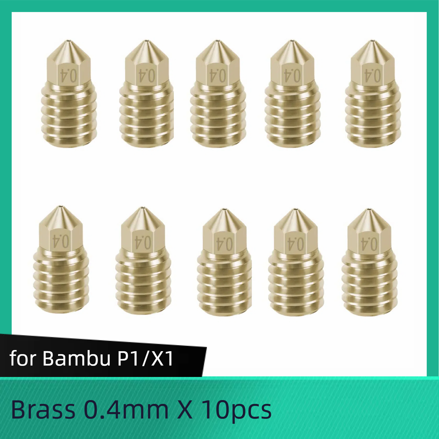 0.4mm_X_10pcs_Brass For Bambu Lab