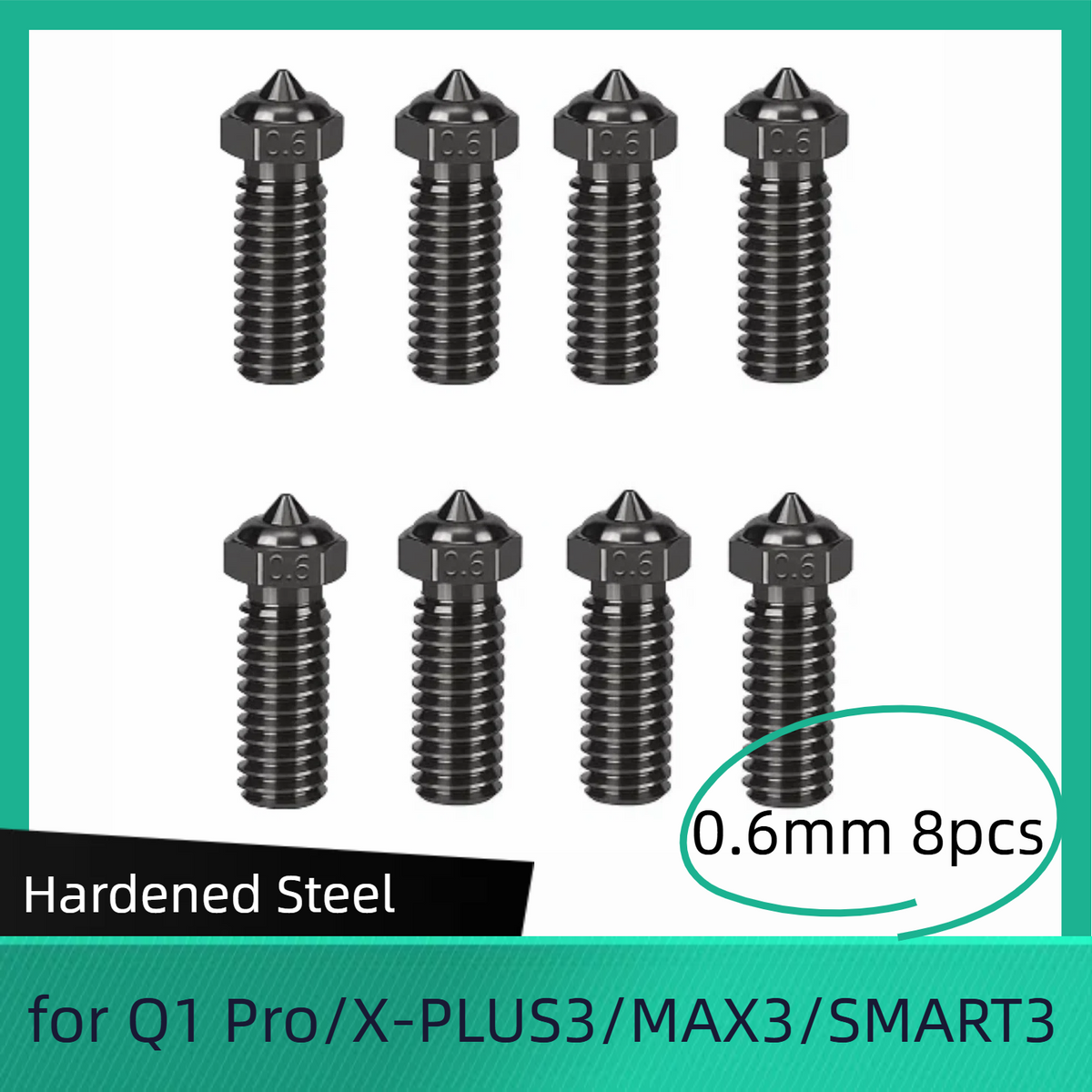  for QIDI-X-Max 3 Hardened steel