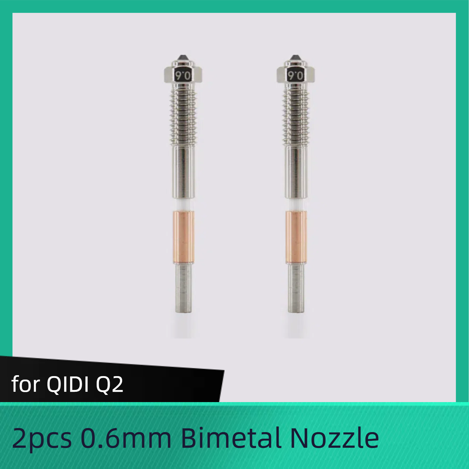 for QIDI Q2 Bimetal Nozzles