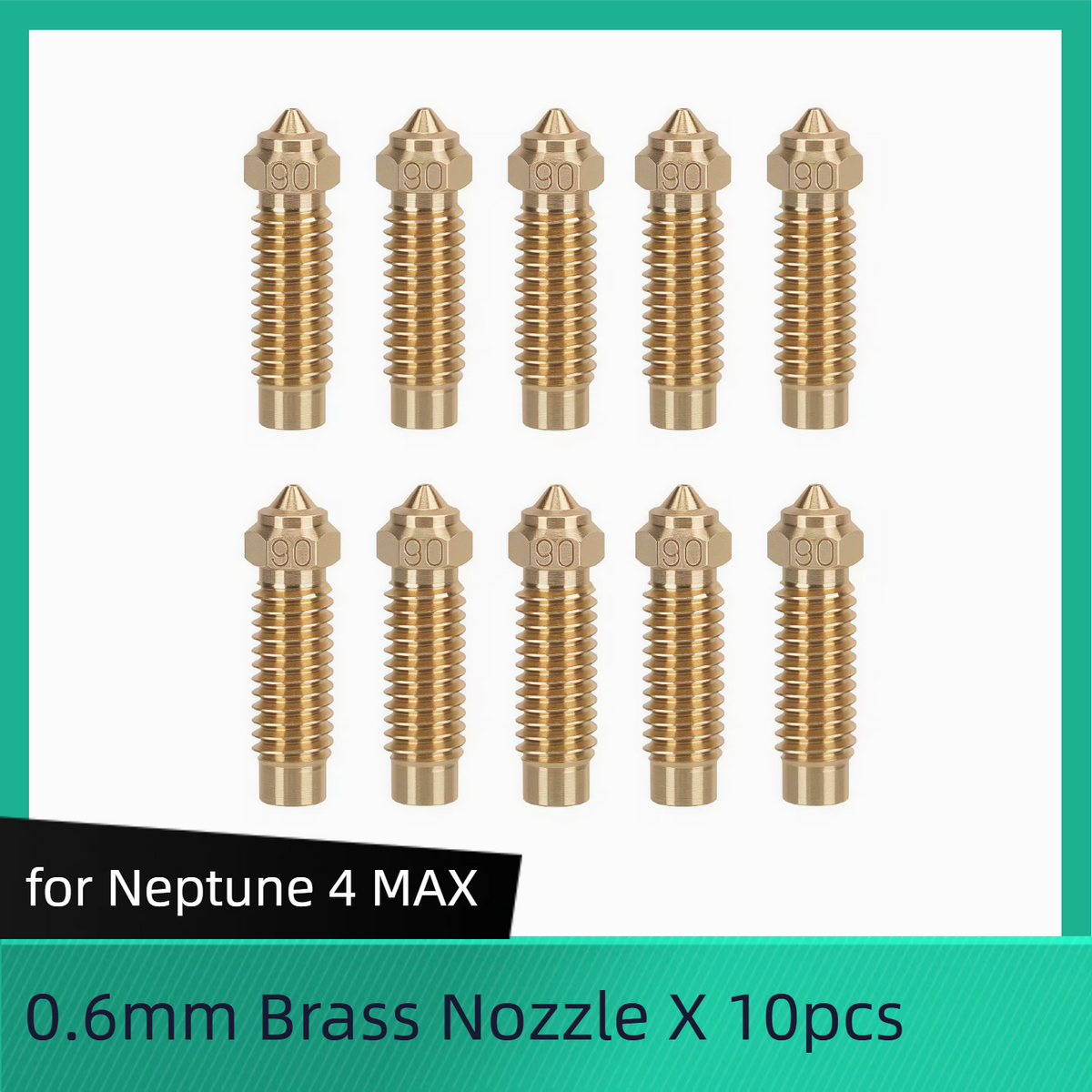 Brass Nozzle for Elegoo Neptune 4 MAX