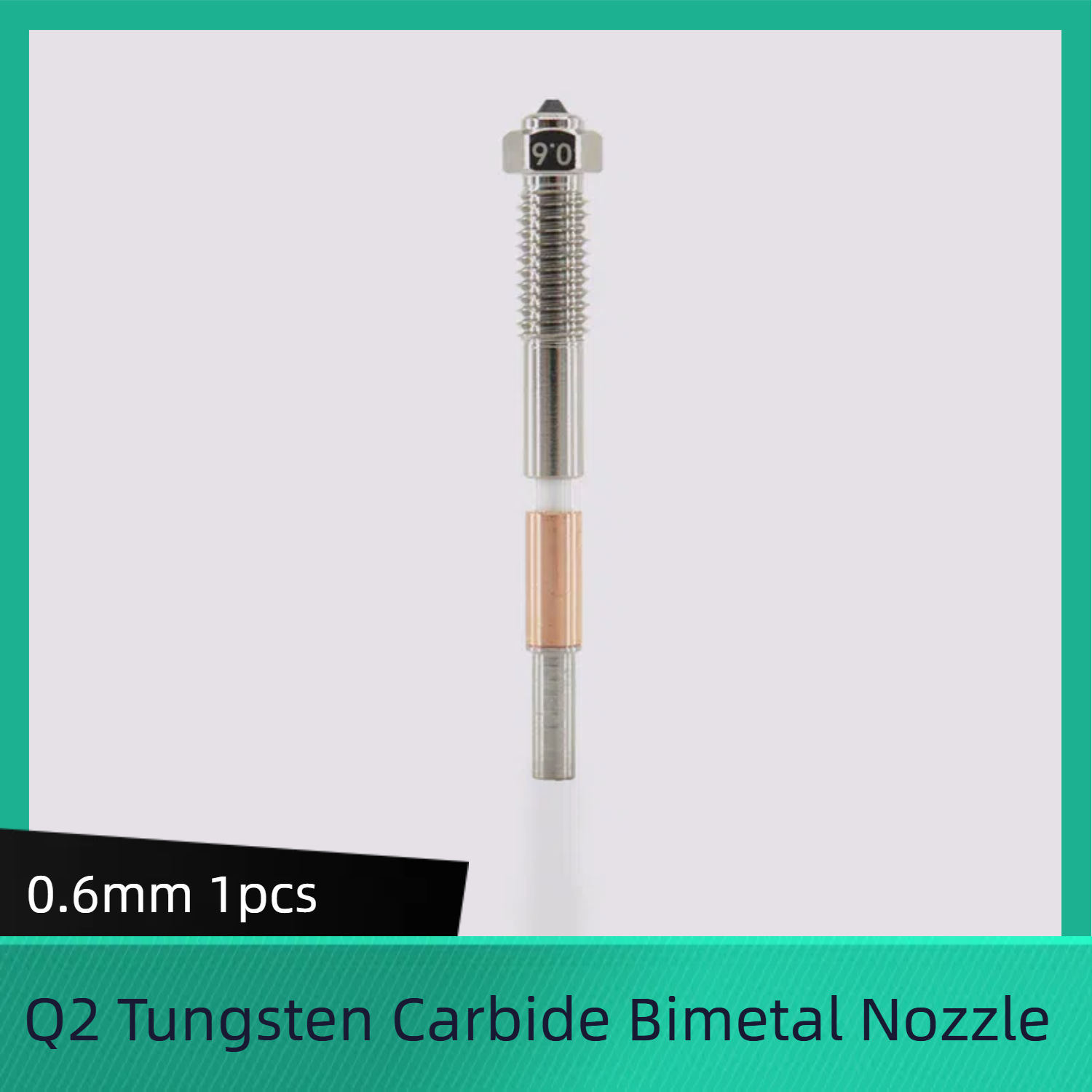 for QIDI Q2 Tungsten Carbide Bimetal Nozzles