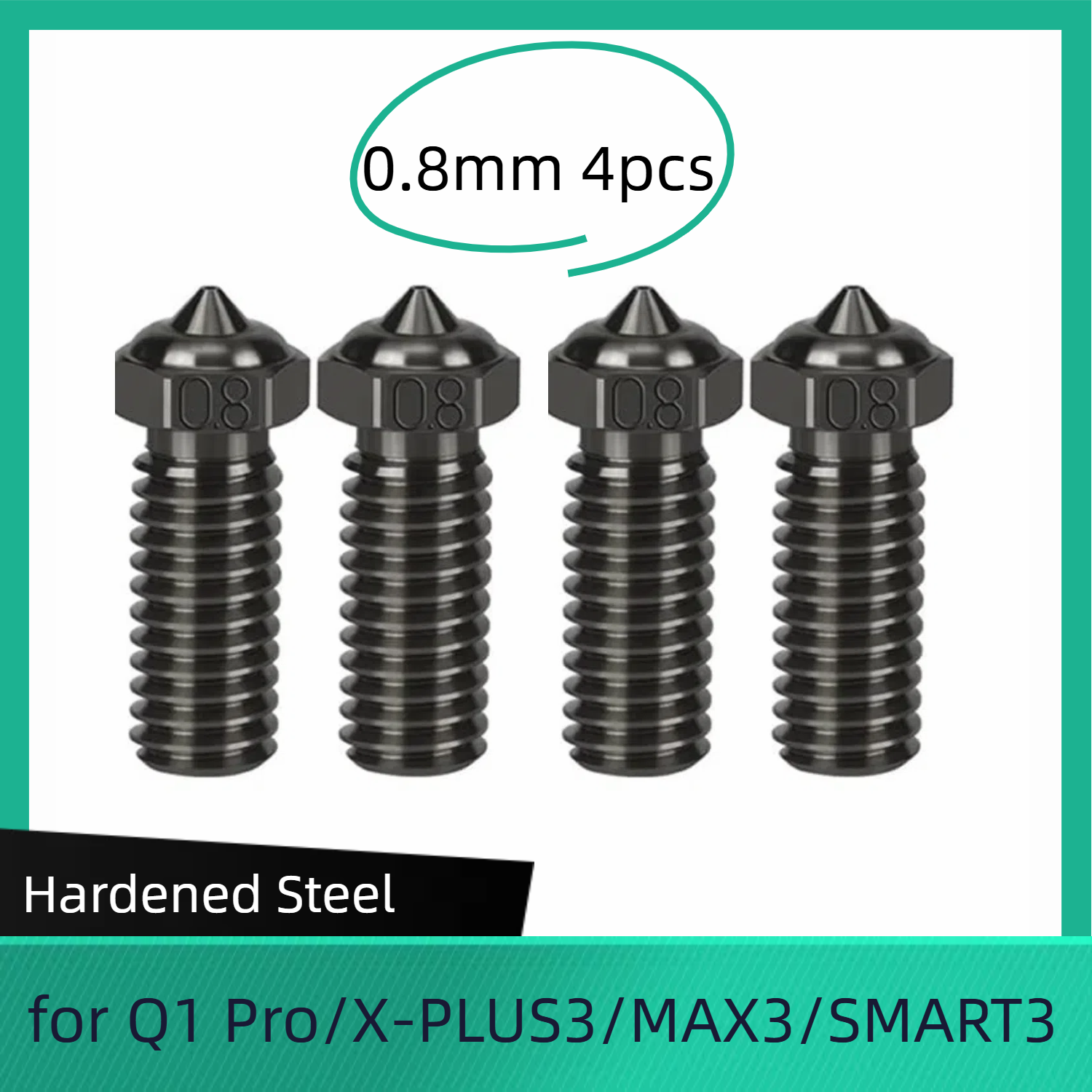 Hardened steel  for QIDI-X-Max 3