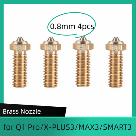  Brass nozzle  for QIDI-X-Max 3
