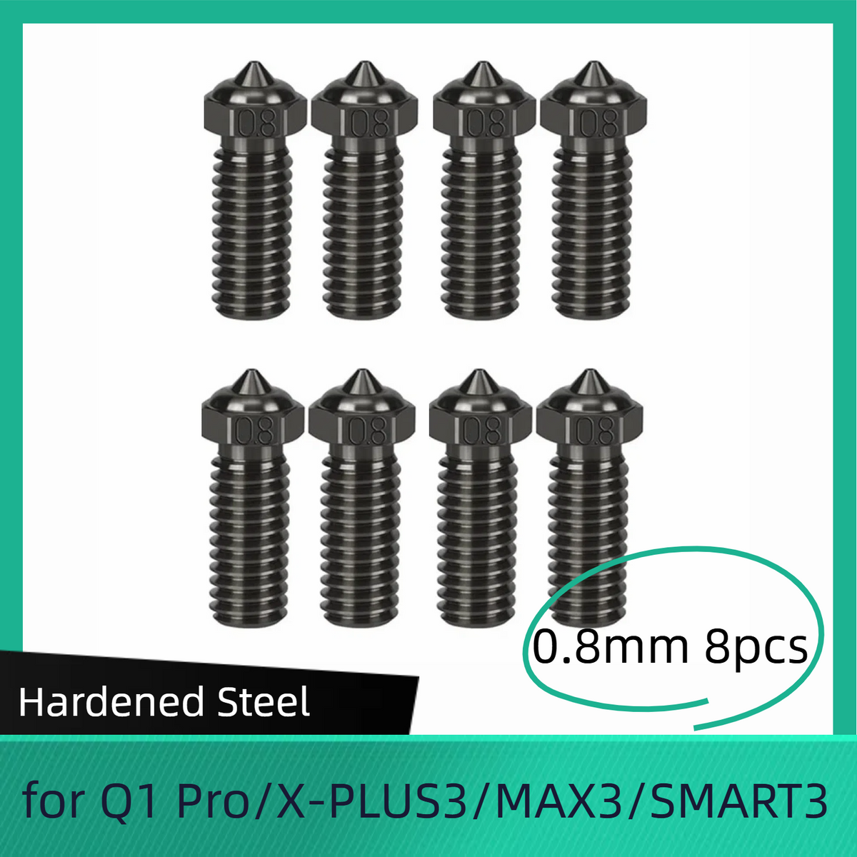 Hardened steel  for QIDI-X-Max 3