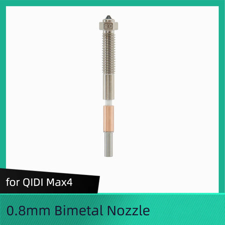  0.8mm for QIDI Max4 Bimetal Nozzles