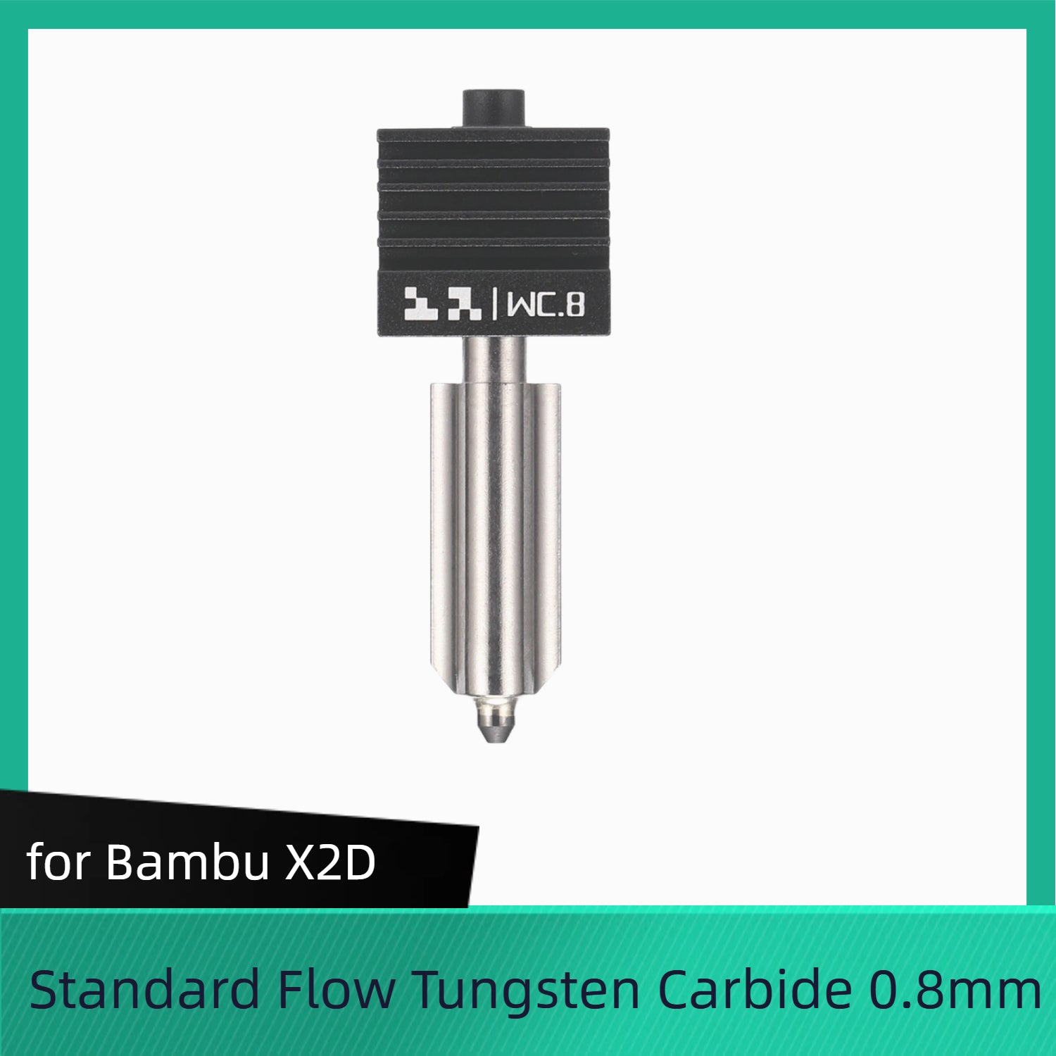 for Bambu Standard Flow Tungsten Carbide Hotend Nozzle -X2D