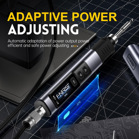 100W USB-C Smart Soldering Iron Kit Pen Tool for Electronics Repair