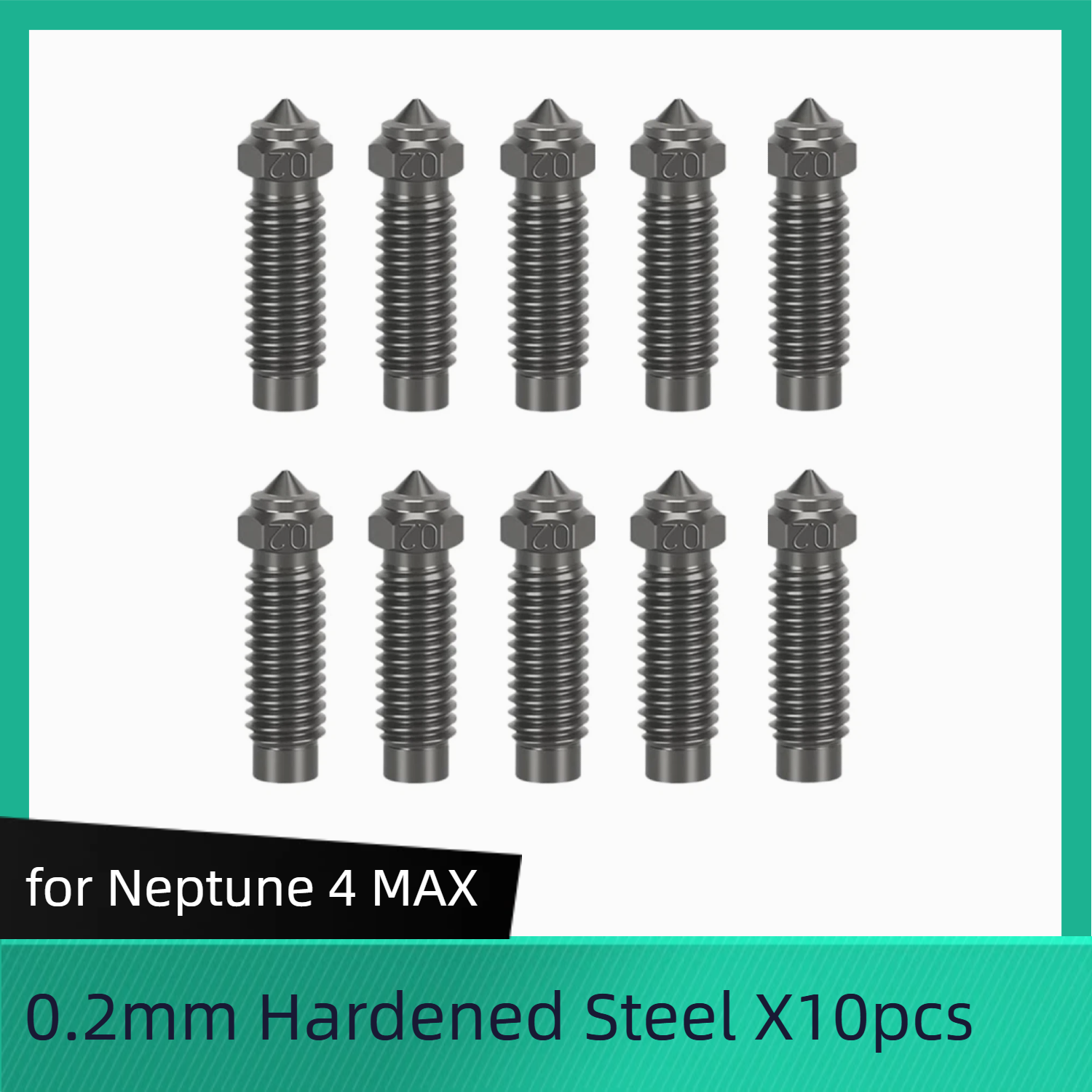 0.4mm Hardened Steel for Elegoo Neptune 4 MAX